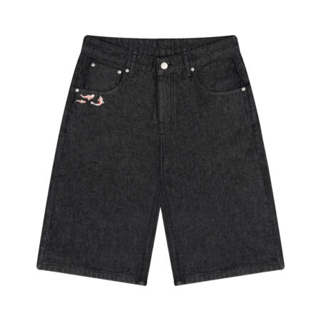 "koi fish v2" Jorts raw black