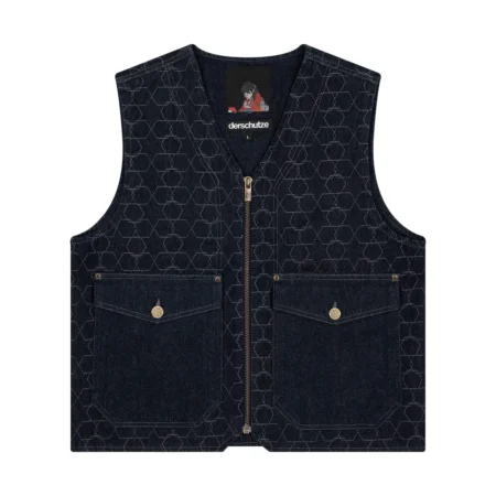 "aziza" denim Vest