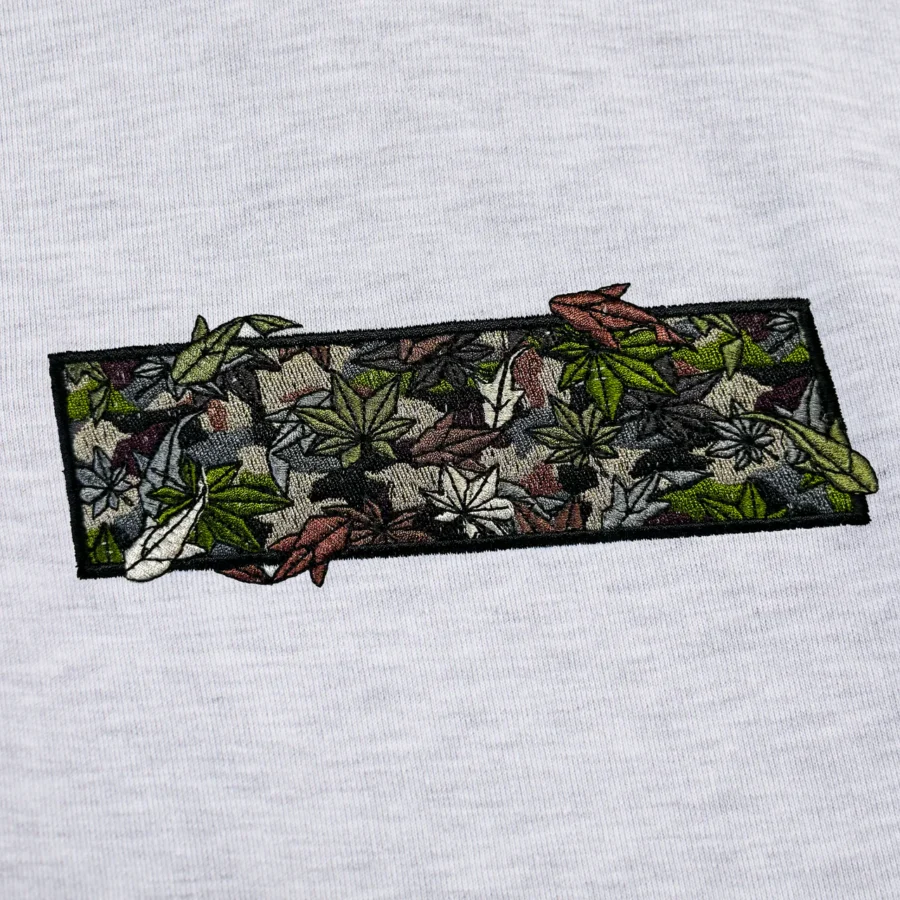 "origami" Hoodie grey melange - Image 5