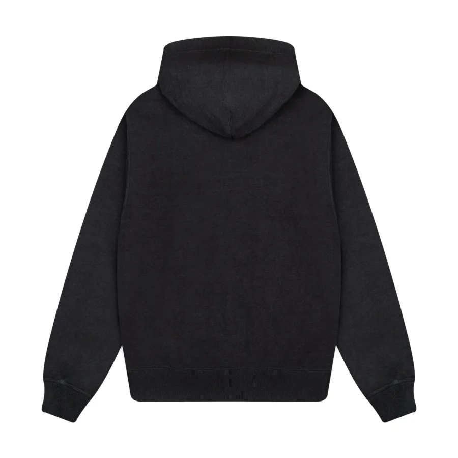 "sashiko" Zip Up black - Image 2