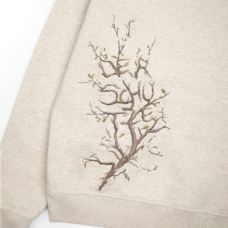 "blossom" Hoodie grey melange - Image 4